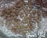 A picture of step 1 of Oven Roasted Jackfruit Seeds with Kasuri Methi.