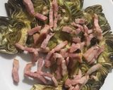 Foto del paso 5 de la receta: Alcachofas con bacon, al microondas