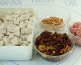 A picture of step 2 of Taro Cake.
