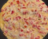 รูปขั้นตอนการทำที่ 5 ของ Veggie Cheese Omelette