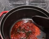A picture of step 1 of Sundubu Jjigae (순두부찌개) Korean tofu stew.