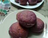 Foto langkah ke 6 dari resep Bomboloni Ubi Ungu (no filling).