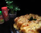 Foto langkah ke 15 dari resep Roti lembut tanpa telur hanya diulen 5 menit saja (pizza roll).