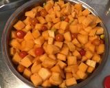 Une image de l'étape 7 de Melon au poivre de Sichuan,tomates cerises et tomates poires.