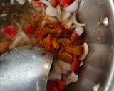 A picture of step 3 of Suji upma.