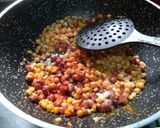 A picture of step 2 of Lemon Rice.