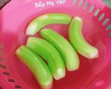 Hình bước làm 2 của món Ốc bươu nấu chuối đậu