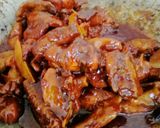 Gambar langkah 7 resipi Ayam Masak Kicap Dengan Kentang.