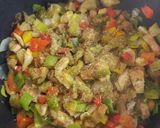 Foto del paso 2 de la receta Pisto con merluza