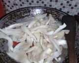 Foto langkah ke 2 dari resep (43) Tumis Jamur Paprika.