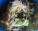 Foto langkah ke 5 dari resep Tumis tauge+pak coy simpel.