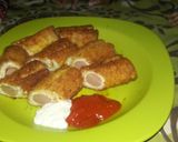 Foto langkah ke 6 dari resep Sosis lapis roti keju ala moms shakaa.