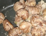 Foto del paso 1 de la receta: Tarta de chocolate y castañas