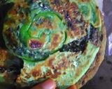 Foto langkah ke 24 dari resep Roti Maryam / Kue Canai/ Kue Phrata Pandan Berserat dan Pandan Isi Coklat.