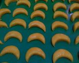 Foto langkah ke 3 dari resep Kue Putri Salju simple pakai teflon.