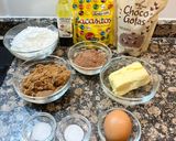 Foto del paso 1 de la receta: Cookies de chocolate con Lacasitos “sin gluten”