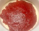 Fehércsokis-zellerpürés mousse torta gyümölcsbetéttel, pisztáciás ropogós piskótával recept fázis 5 fotója