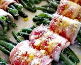 Foto del passaggio 3 della ricetta Involtini di fagiolini e bacon