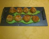 Foto del paso 4 de la receta: Croquetas de arroz con jamón y crema de guisantes