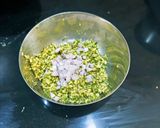 A picture of step 4 of Green Moong Dal Vada.
