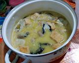 Foto langkah ke 3 dari resep Opor ayam tahu.
