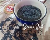 A picture of step 3 of Black Sesame Tahini.