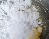A picture of step 2 of Marie biscuits cookies.