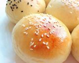 A picture of step 8 of MILK BUN (eggless).