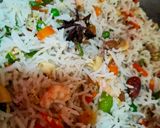 মিক্স ফ্রাইড রাইস (mixed fried rice recipe in Bengali) রেসিপি ধাপ - 5 ছবি