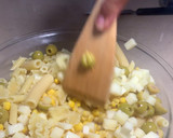 Foto del paso 7 de la receta: Ensalada de pasta con pollo adobado