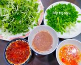 Hình bước làm 3 của món Bún cá- chả cá - sứa Nha Trang