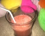 A picture of step 3 of Strawberry coconuty.