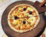Foto del paso 4 de la receta: 🍕 Pizza de avena 🍕Receta viral #7 🍕