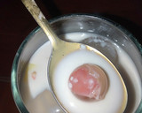 Foto langkah ke 7 dari resep Fruit jellyball🍡🍉 🥭 creamy milk🫗.