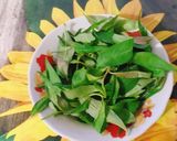 Hình bước làm 2 của món Gỏi Tôm Hoa Chuối