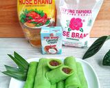 Foto langkah ke 6 dari resep Dadar Gulung Pandan Unti Kelapa.