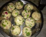A picture of step 5 of Cheesy rice bolls.