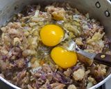 Foto del paso 4 de la receta: Tarta integral casera de coliflor y repollo