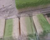 Foto langkah ke 10 dari resep Kue talam Ketan Srikaya pandan.