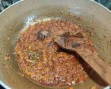 A picture of step 9 of MALAI KOFTA with SPINACH GRAVY (with fresh cream).