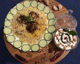 A picture of step 6 of Kofta Biryani.