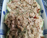 Foto del paso 12 de la receta: Pastel de calabacín y atún