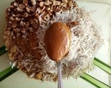 A picture of step 2 of Lotus biscoff biscuit truffle.