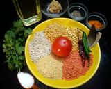 ডাল পঞ্চমেল (Dal panchmel recipe in Bengali) রেসিপির ধাপ 1 ছবি