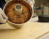 A picture of step 15 of Cocoa Marble Chiffon Cake.