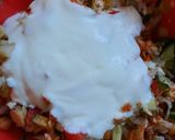 A picture of step 3 of Chana chaat.