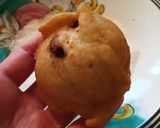 A picture of step 4 of Sicilian Sfinci (Fried Dough with Raisins).