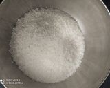 A picture of step 1 of Coconut jam peda.