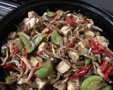 Foto langkah ke 5 dari resep 104. Oseng tahu teri #cookingdiary.