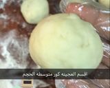 صورة لخطوة 4 من وصفة الدونات الملفوفه من توركان كتشن